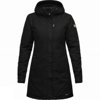 Fjallraven Womens Kiruna Padded Parka Black Fjallraven Womens Kiruna Padded Parka Black
